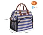LOKASS Lunch Bag Insulated Cooler Bag Wide-Open Lunch Tote Bag 6