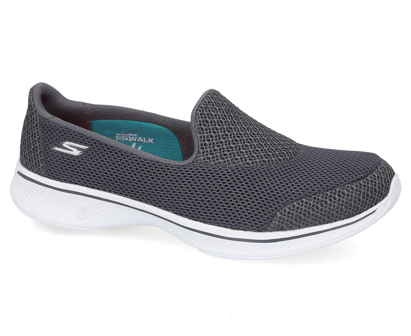 Skechers Women's Go Walk 4 Propel Slip-On Sneakers - Charcoal | Catch ...