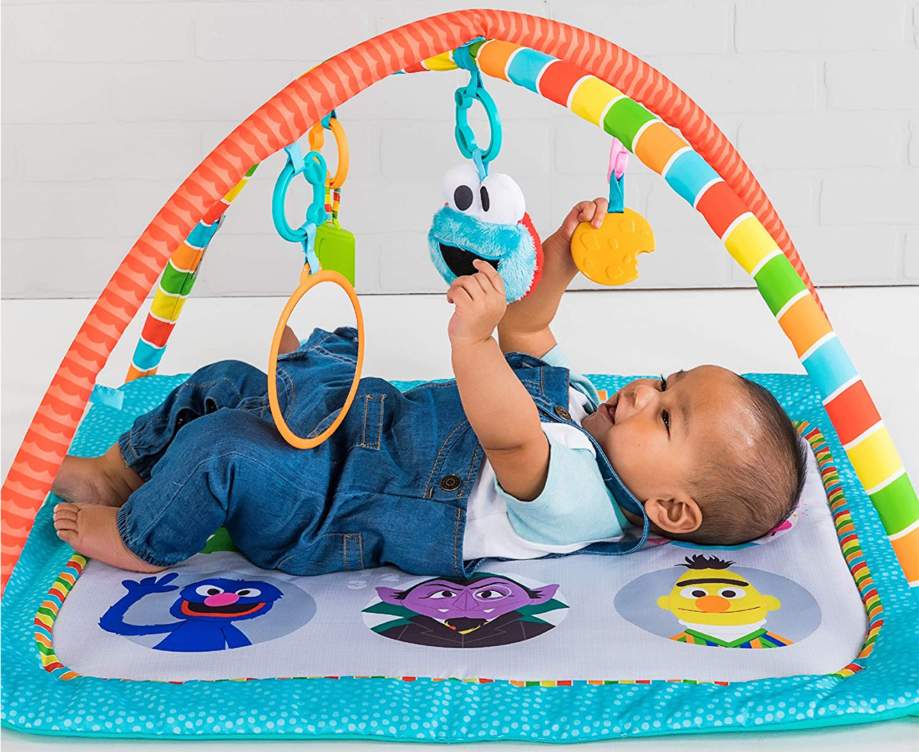 Sesame street cheap play gym