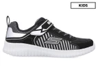 Skechers Boys' Elite Flex Spectropulse Sneakers - Black/Silver