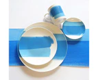 Set of 6 Fine Porcelain Marnie Dinner Plate Blue Stripe