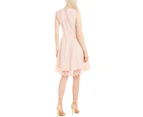 Donna Ricco Women's  A-Line Dress - Pink