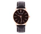 Pierre Cardin Men's Black Watch Model-5508CB