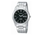 Seiko Men's Sapphire Glass Silver Stainless-Steel Watch SGG715P