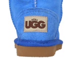 Opal UGG Kids' Mini Opal Sheepskin Boots - Cobalt/White