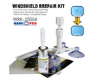 WACWAGNER Car Window Glass Crack Chip Resin Windscreen Windshield Repair Tool Kit DIY