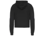 Russell Athletic Women's Logo Cropped Hoodie - Black