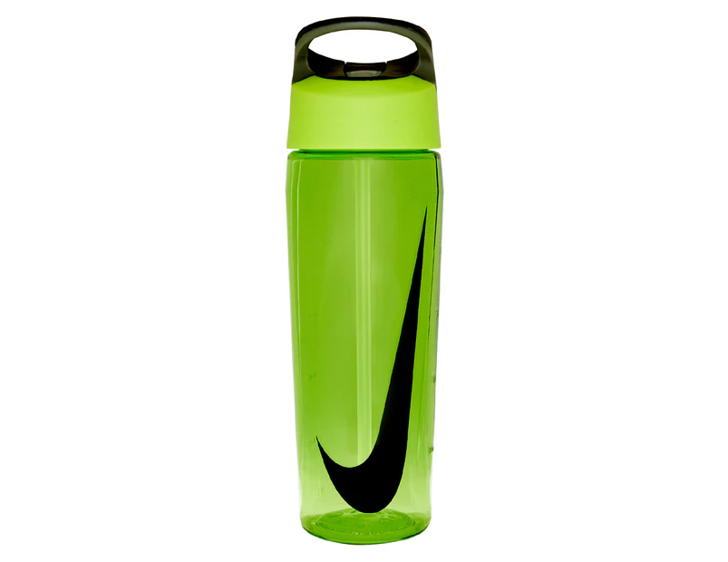 Nike 710mL TR Hypercharge Straw Water Bottle - Green/Black