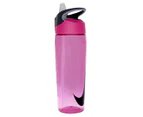 Nike 710mL TR Hypercharge Straw Water Bottle - Pink/Grey/Black