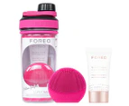 Foreo Luna Fofo + Micro-Foam Cleanser 20mL & Water Bottle Gift Set