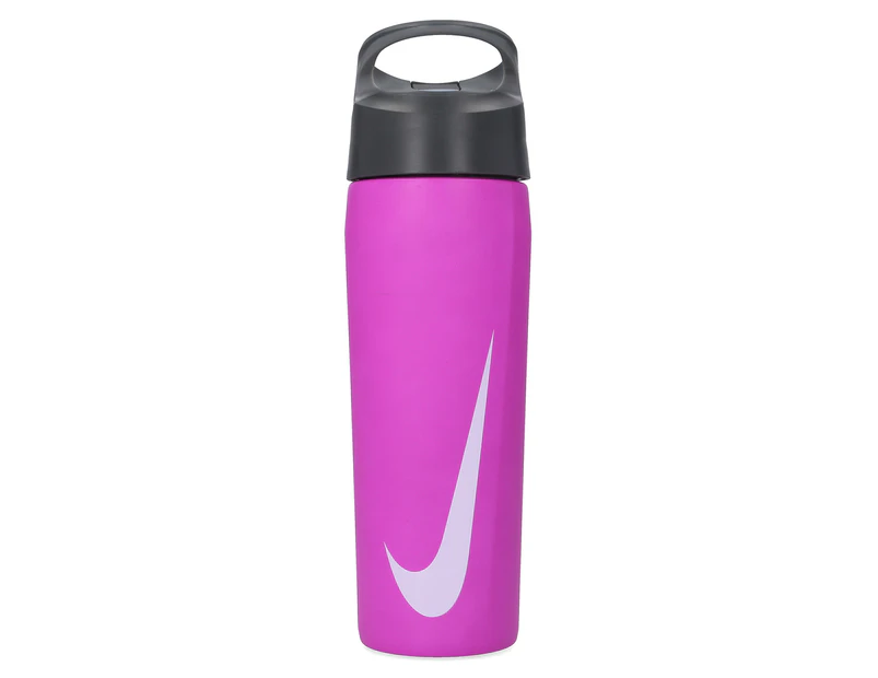 Nike Stainless Steel 473mL Hypercharge Straw Water Bottle - Pink/White