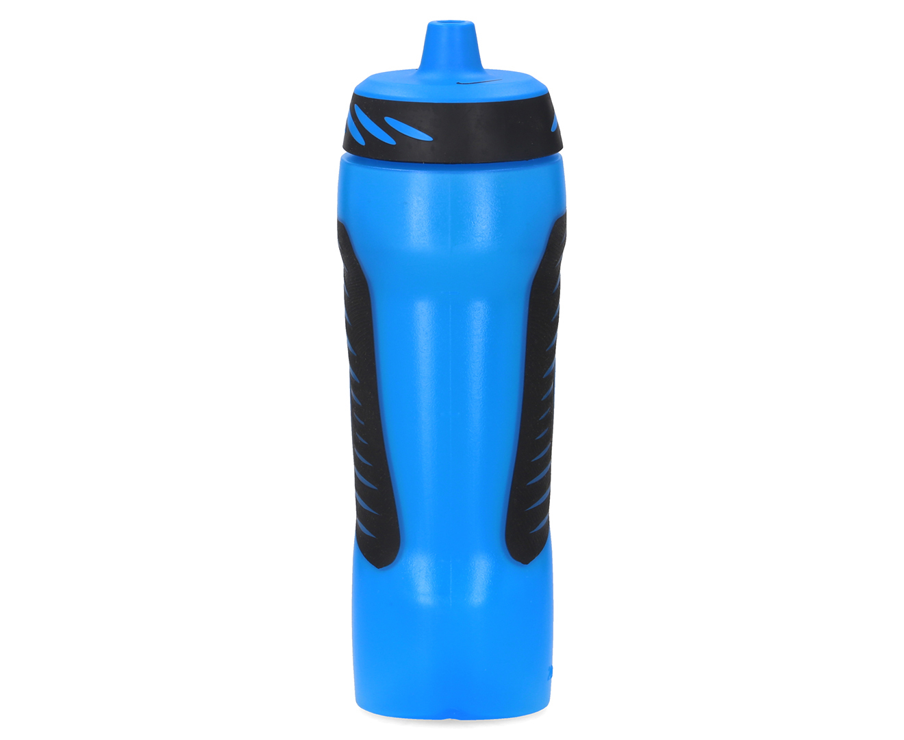 Nike Hyperfuel Water Bottle Blue Black 18 oz Squeezable BPA Free USA