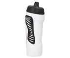 Nike 530mL Hyperfuel Squeeze Water Bottle - White/Black