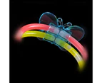 Multi colour Glow Sticks Butterfly Connector Glowstick Glow in the Dark Party