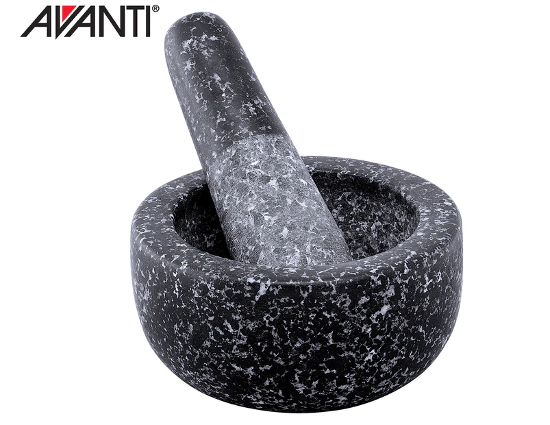 Avanti 9.5cm Mini Mortar & Pestle - Black