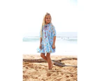 Platypus Australia Girl Long Sleeve Drawstring Dre Short Sleeve Gelato UPF50+