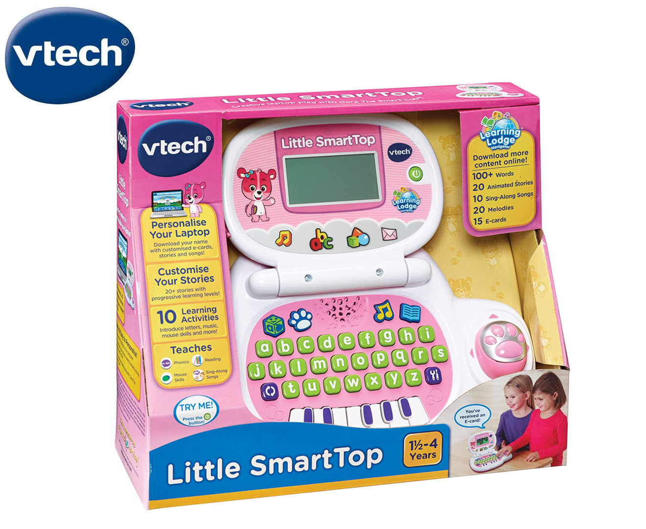 VTech My Laptop Pink - VTech Toys Australia