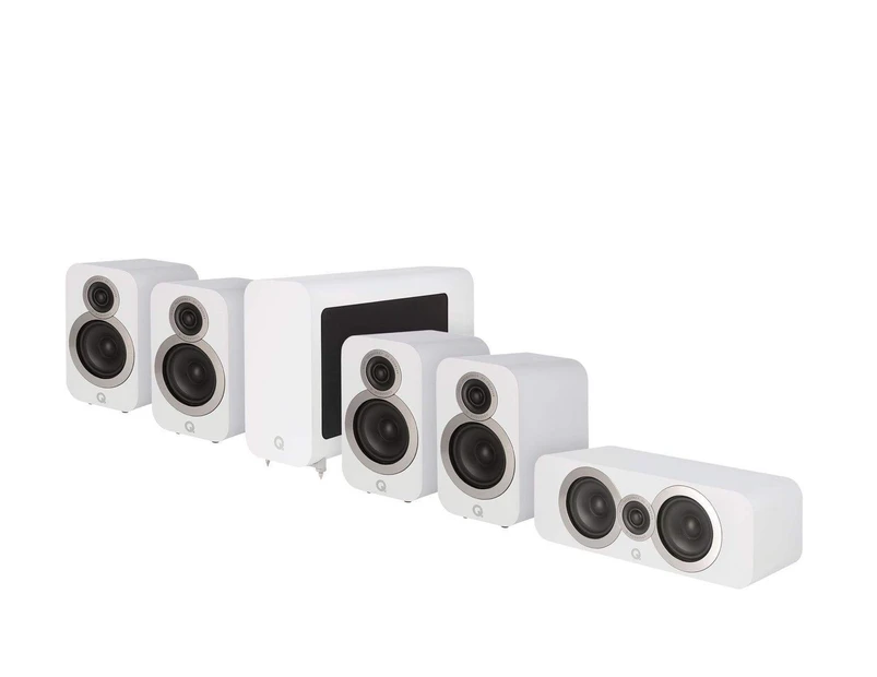 Q Acoustics 3020i 5.1ch Speaker Package - Artic White