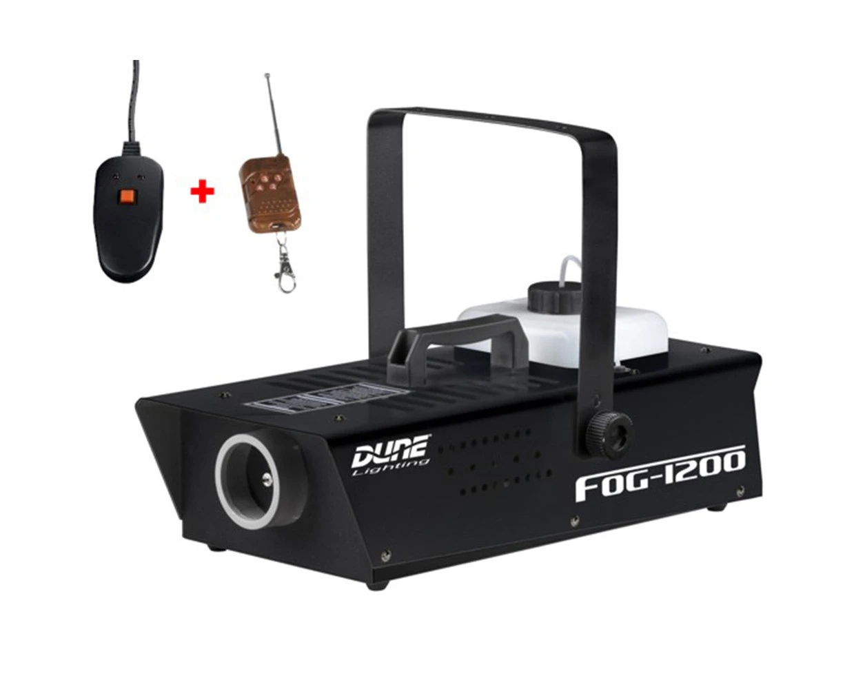 DL 1200w Fog Smokee Machine with Wired and Wireless Remote Control