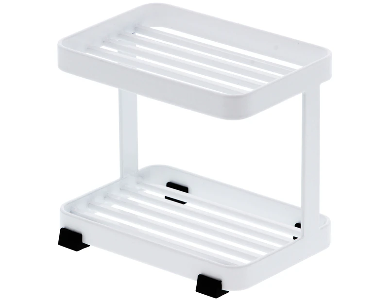 Tower Soap Tray Two Tier - White