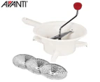 Avanti 23cm Plastic Food Mill - White