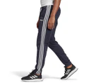 Adidas Men's Essentials 3-Stripes Tapered Cuffed Pants / Trackpants - Legend Ink/White