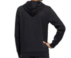 Adidas Men's Essentials Colourblock Pullover Sweatshirt / Hoodie - Black/White