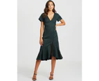 Calli Women's Briana Dress - Emerald