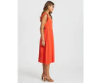 The Fated Women's Rhythm Dress - Coral