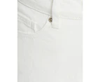 The Fated Women's Spotlight Distressed Jeans - Off White