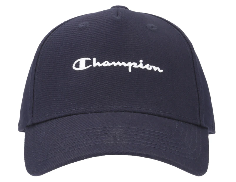 Champion Youth Script Cap - Navy