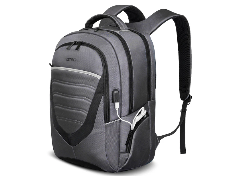 DTBG 17.3 Inch Laptop Backpack with USB Charging Port