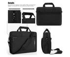DTBG 15.6 Inch Laptop Shoulder Bag Nylon Messenger Bag Business Briefcase