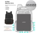 DTBG Travel 17.3 Inch Laptop Backpack Water Resistant Shockproof 3