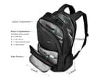 DTBG Travel 17.3 Inch Laptop Backpack Water Resistant Shockproof 4