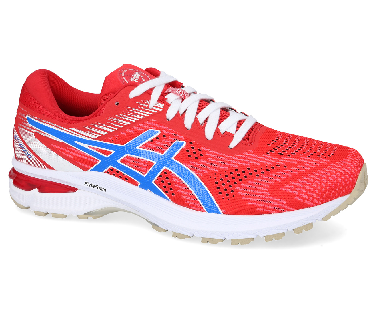 ASICS Men's GT-2000 8 Running Shoes - Classic Red/Electric Blue | Catch ...