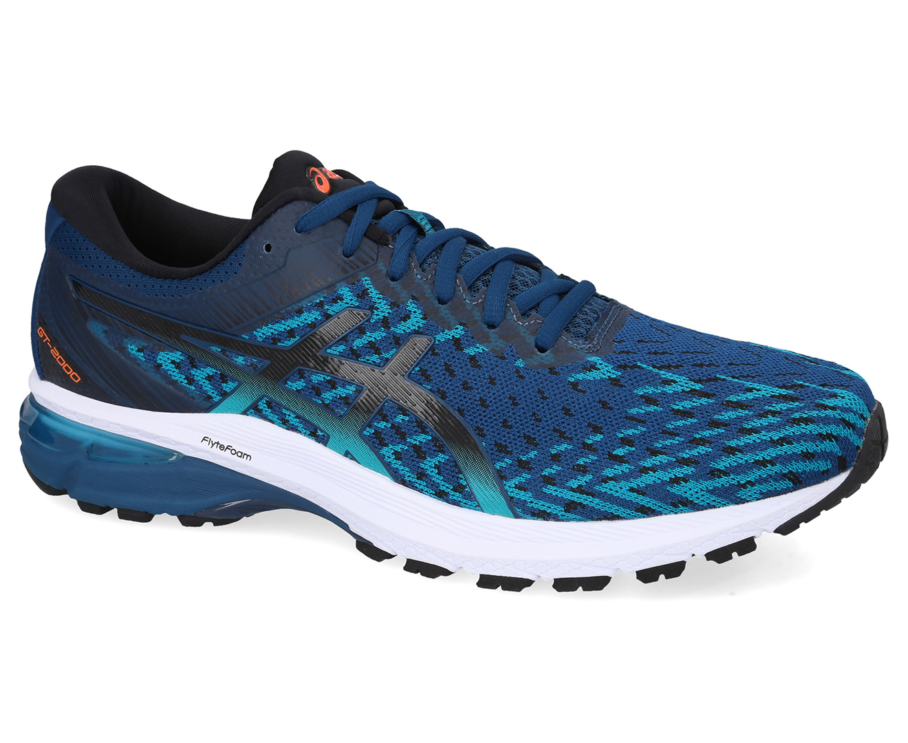 ASICS Men's GT-2000 8 Knit Running Shoes - Mako Blue/Black | Catch.co.nz