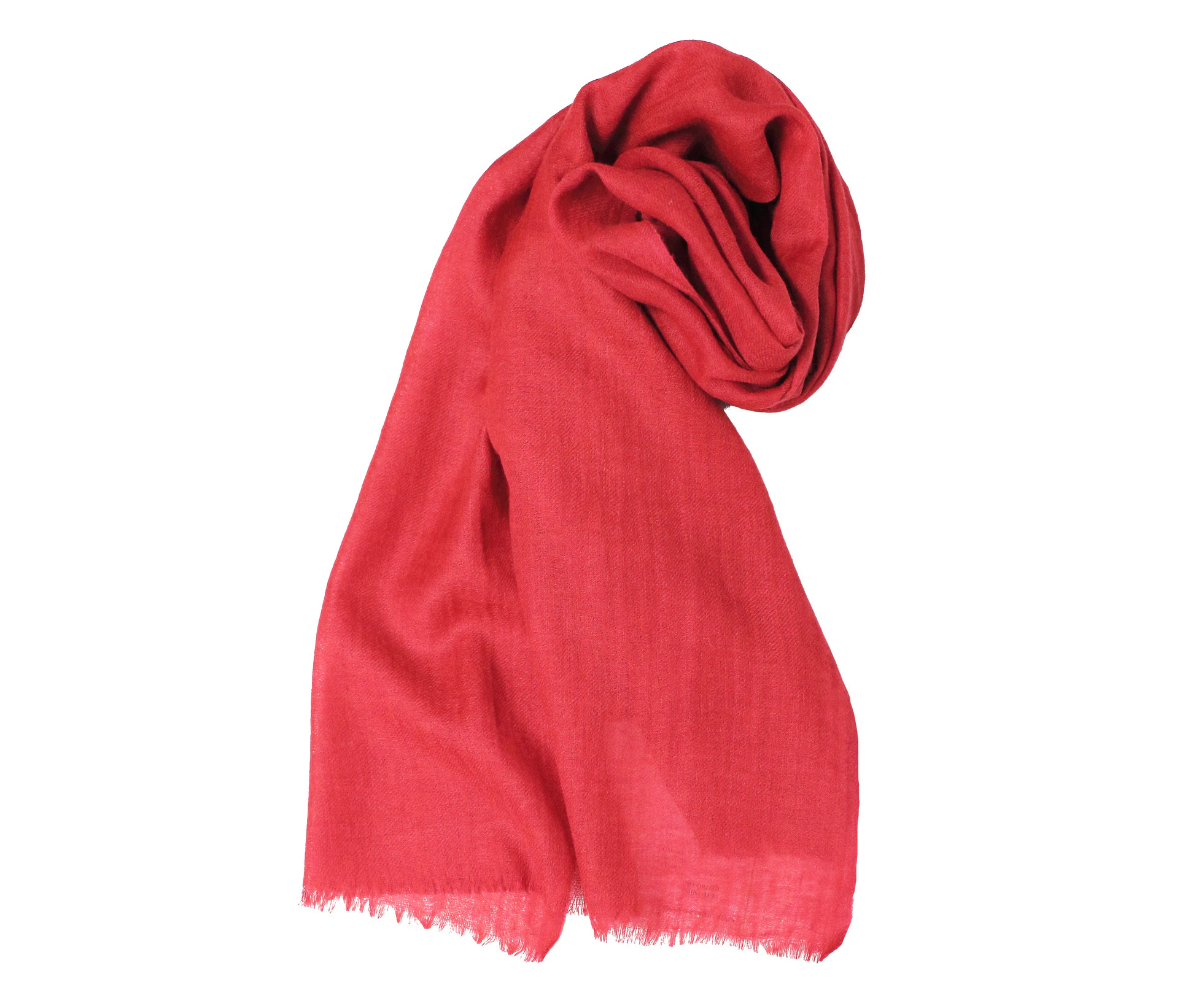 Dents 100% Pure Wool Ladies Woven Scarf Warm Winter Neck Wrap - Berry Red