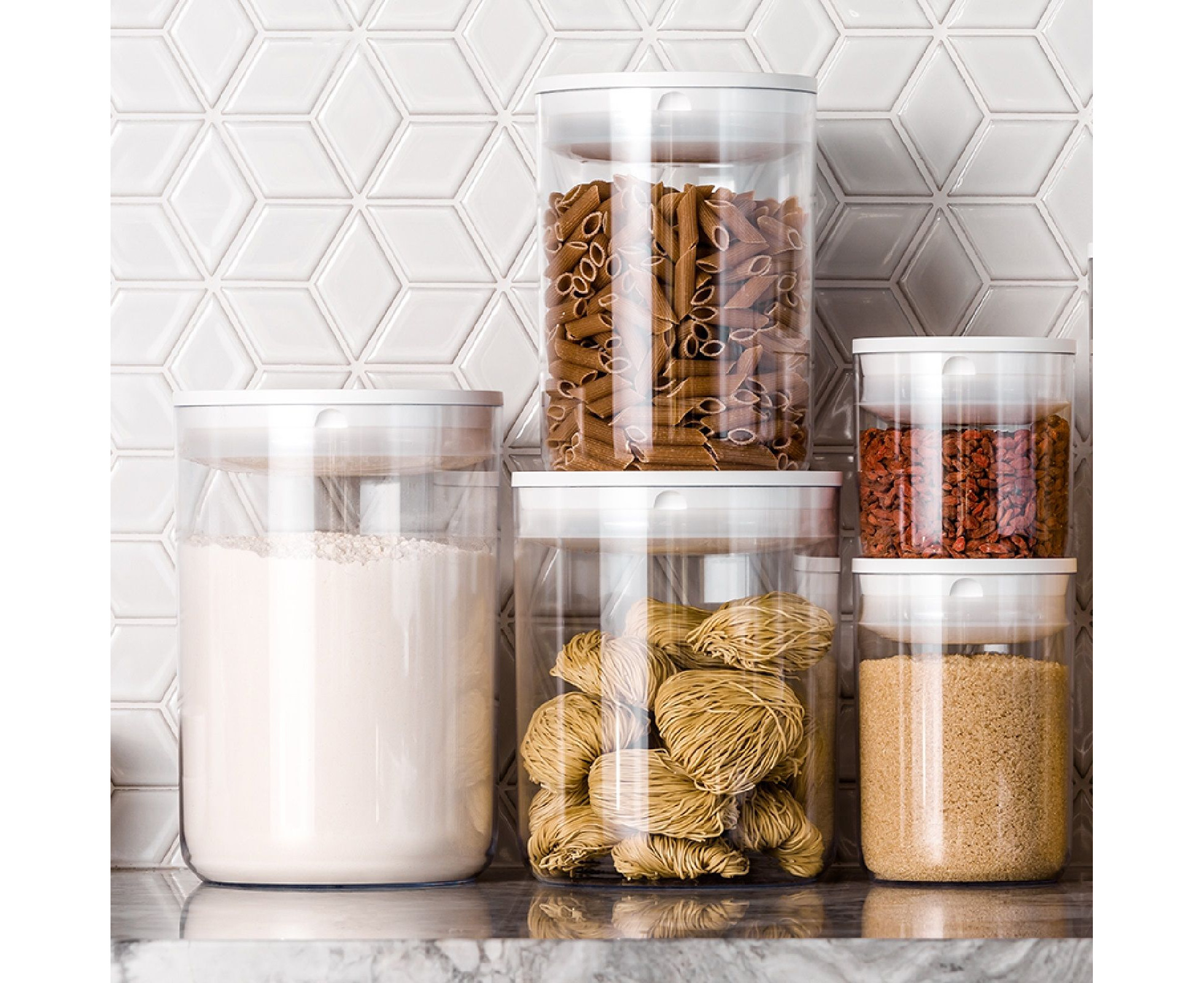 ClickClack Glass Food Storage