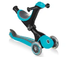 Globber Go Up Deluxe Convertible Ride-On Scooter - Teal