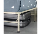 Zinus White Metal Smartbase Folding Bed