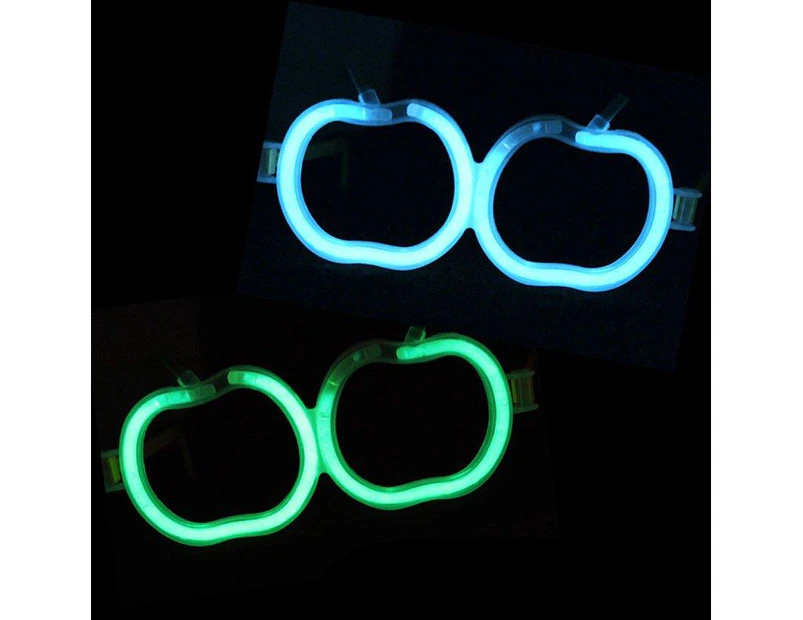 Glow Sticks Glasses Headband Light Shining Party Toy Glow In The Dark Glowsticks - Apple glasses