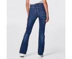 Target DENIM Jasmin High Rise Full Length Bootleg Jeans - Mid Wash Blue - Blue