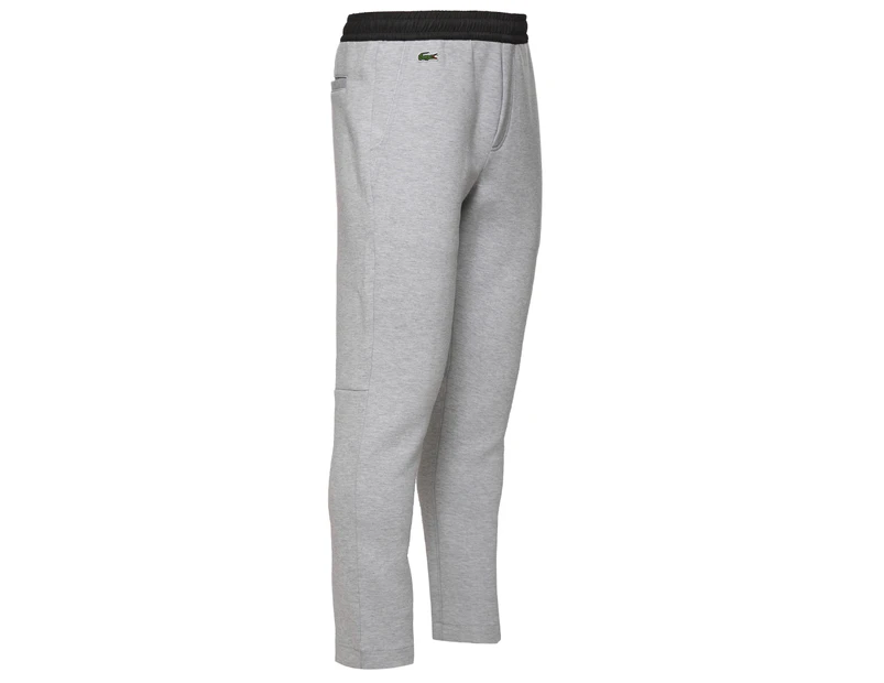 Lacoste Sport Men's Double Faced Fleece Trackpants / Tracksuit Pants - Grey