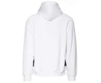 Lacoste Men's Nautical Pullover Hooded Sweatshirt - White