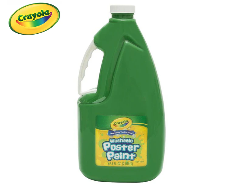 Crayola 2L Washable Poster Paint - Green