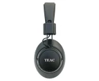 TEAC Retro-Style ANC Bluetooth On-Ear Headphones - Black