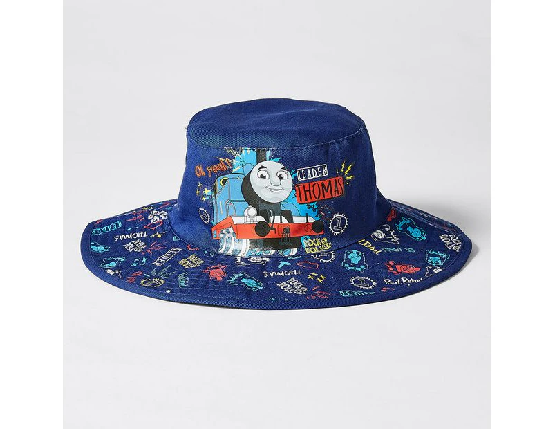 Thomas & Friends Reversible Bucket Hat - Blue - Blue