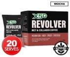 20 x X50 Revolver MCT & Collagen Coffee Mocha 20g 1