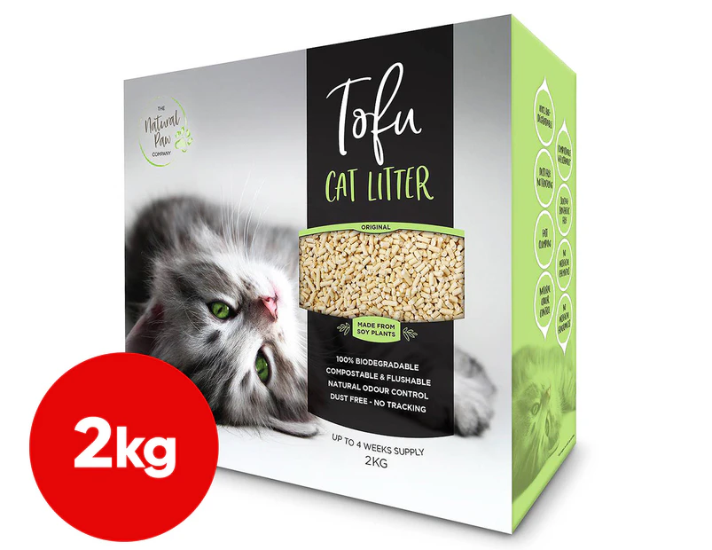 The Natural Paw Company Tofu Cat Litter 2kg